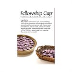 Communion-Fellowship Cup Prefilled with Grape Juice and Wafer (Box Of 100)