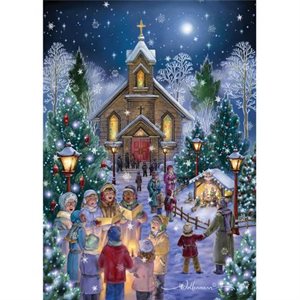 Boîte de 18 Cartes de Noël / Midnight Mass Christmas Cards , 18 Cards
