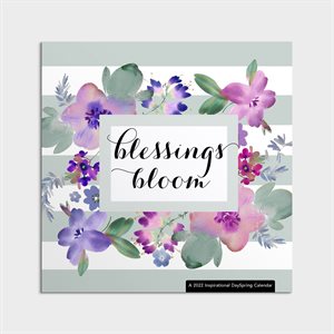 Blessings Bloom - 2022 Wall Calendar