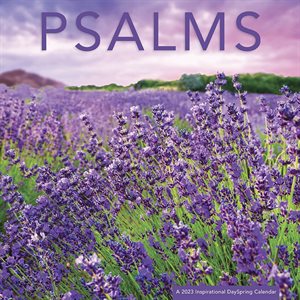 2023 Psalms Lavender Fields KJV Scripture Calendar