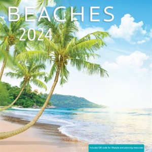 Beaches 2024 Mini Wall Calendar