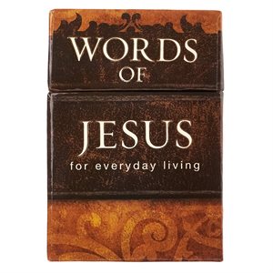 WORDS OF JESUS CARDS - A BOX OF BLESSINGS