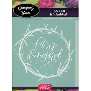 It Is Finished Easter Cards, Box of 12