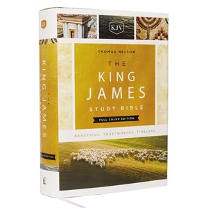 KJV Study Bible Full-Color Edition, Hardcover