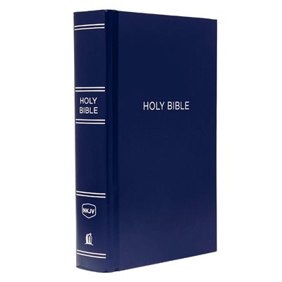  NKJV Pew Bible, Hardcover, Blue