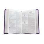 KJV Pocket Bible, Lux Leather, Purple