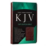 KJV Bible, Lux Leather, Burgundy