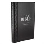 KJV Bible, Lux Leather, Black