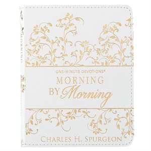 One-Minute Devotions Morning By Morning, Lux Leather