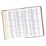 KJV Giant Print Bible. Luxleather brown