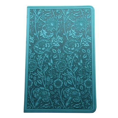 ESV Premium Gift Bible (TruTone, Teal, Floral Design) Imitation Leather
