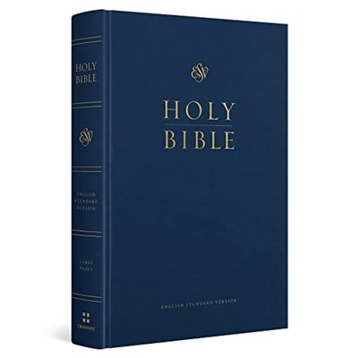 ESV Pew and Worship Bible, Large Print (Blue)