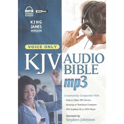 KJV Complete Bible, Voice-Only Edition on MP3 (3 CDs)
