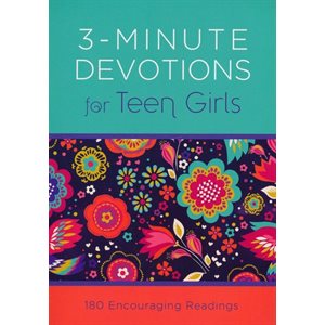 3-Minute Devotions for Teen Girls: 180 Encouraging Readings