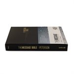 The Message Gift and Award Bible, Softcover, Black