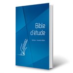 Bible d’Étude Semeur, Nouvelle Édition - Couverture Rigide Bleue, Tranche blanche
