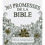 365 promesses de la Bible (Méditez sur les promesses de Dieu à travers des coloriages inspirants)
