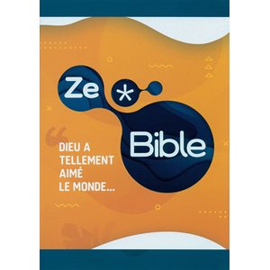 ZeBible, nouvelle édition. Version NFC (Nouvelle Français Courant), avec les livres deutérocanoniques - Couverture souple similicuir bleue